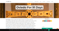 Desktop Screenshot of oviedo.for91days.com
