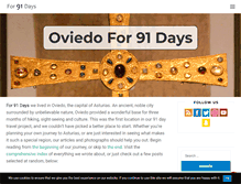 Tablet Screenshot of oviedo.for91days.com